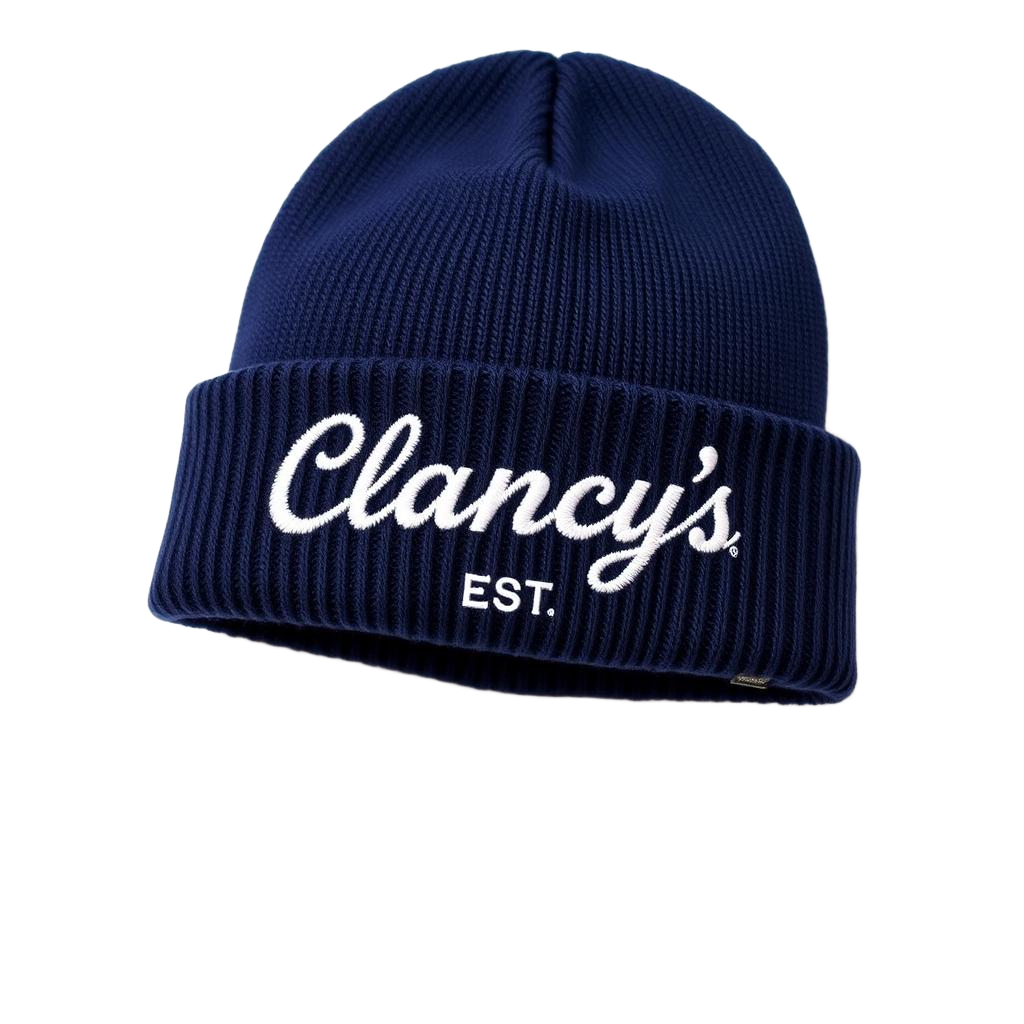 Clancy's Heritage Beanie — Classic Navy