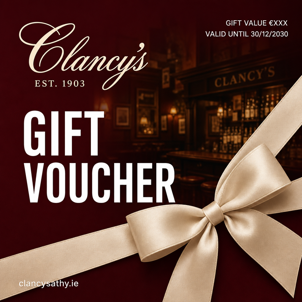 Clancy's gift voucher